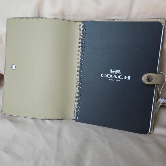 Coach Lemon Notebook Cover + insert - Picture 6 of 11